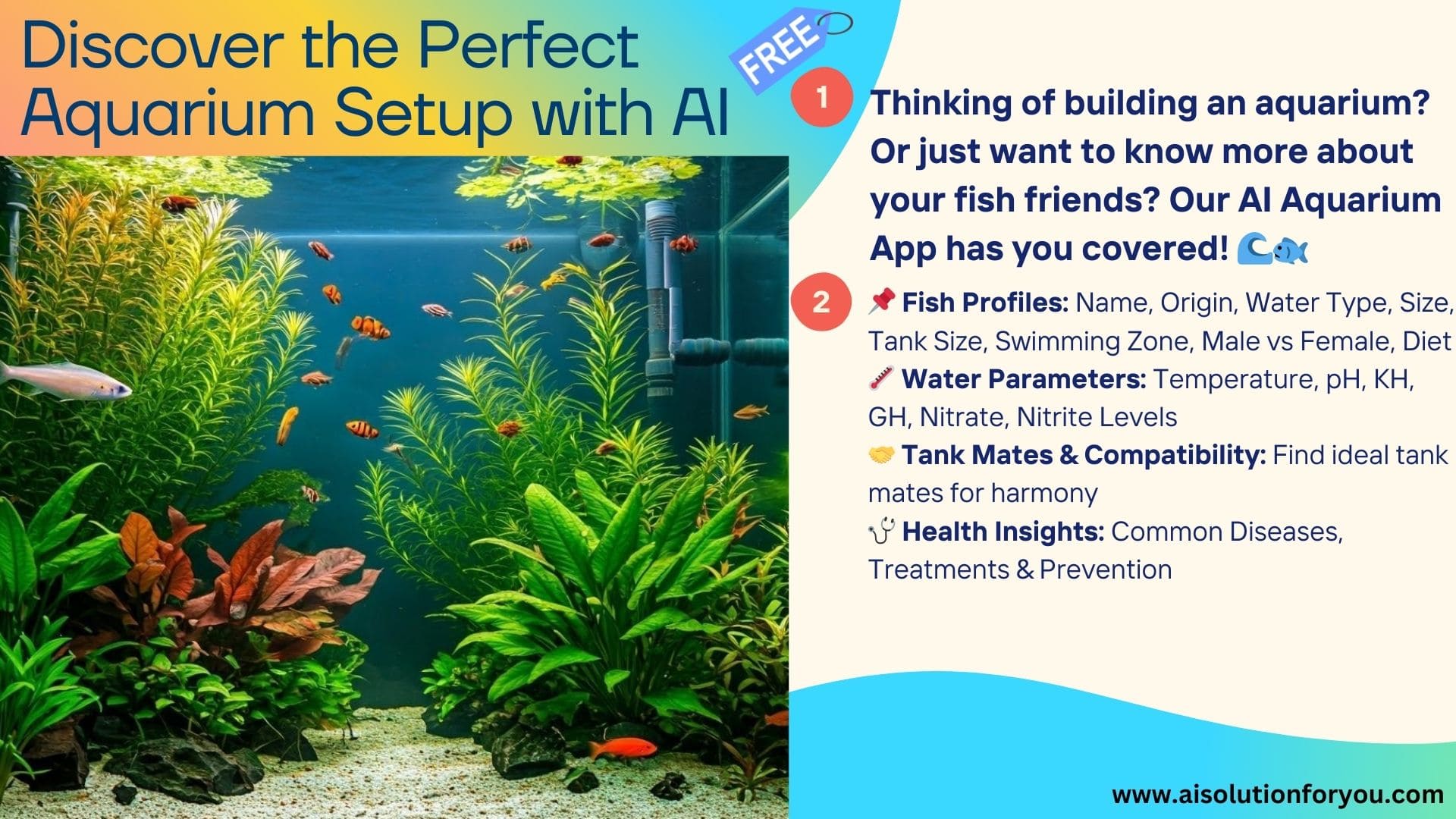 AI Powered Aquarium setup